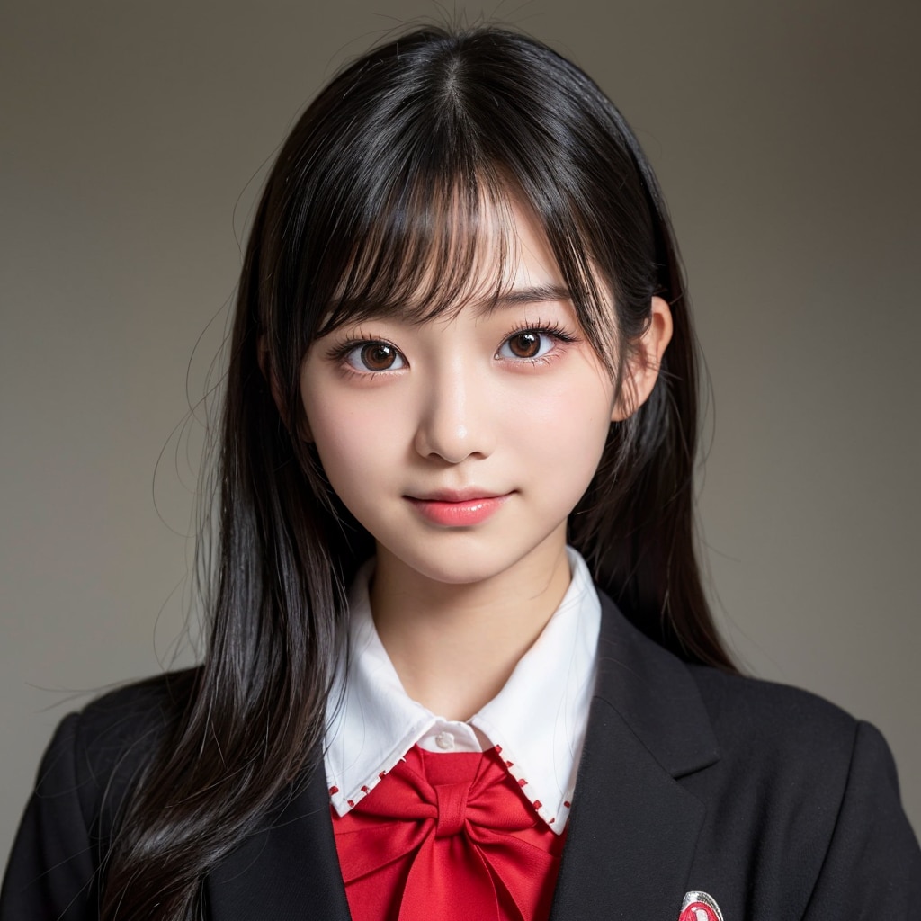 卒業アルバムにいそうな美少女
