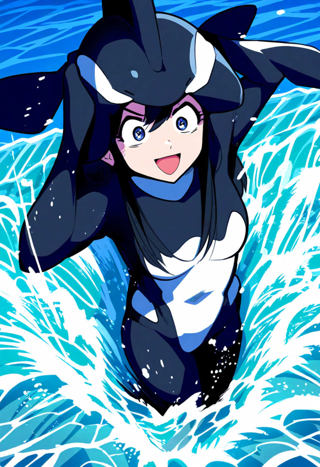 どうも!  シャチ少女です!