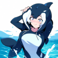 どうも!  シャチ少女です! 3枚目