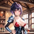 巨乳ビキニアーマー 2枚目