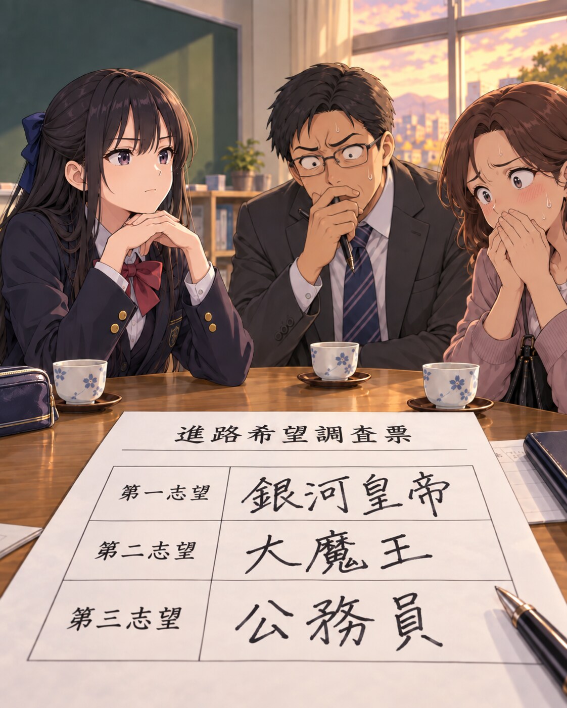 進路希望が銀河皇帝 | の人気AIイラスト・グラビア
