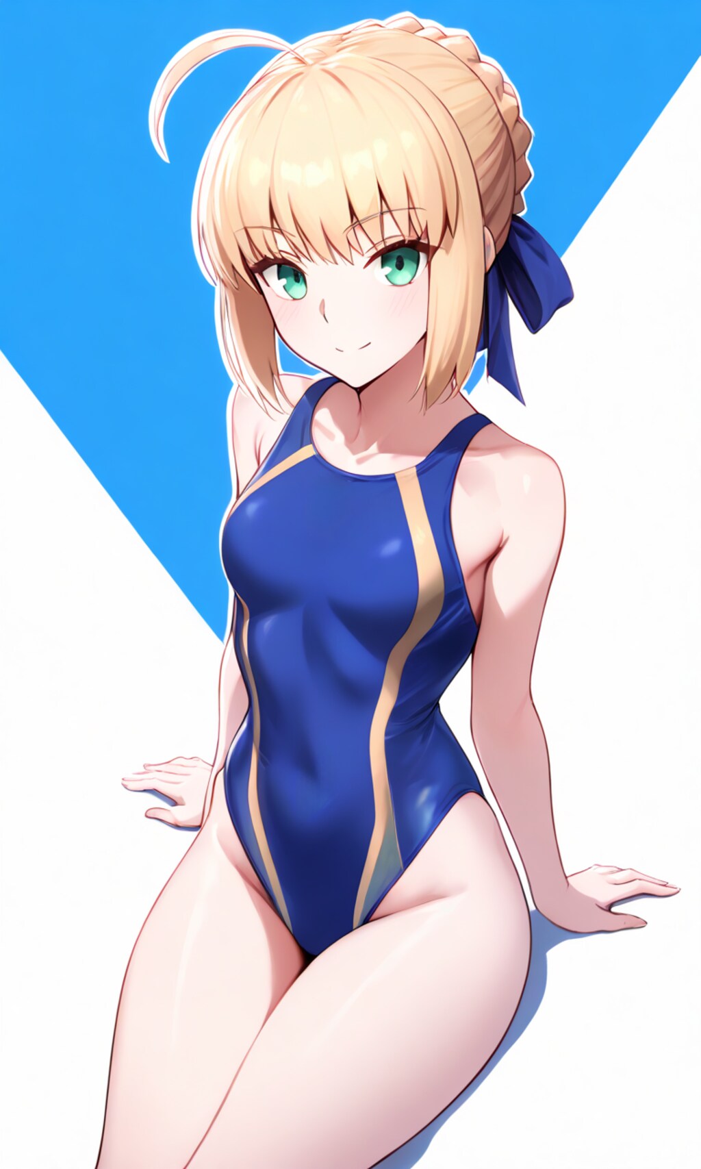 競泳水着お試し②
