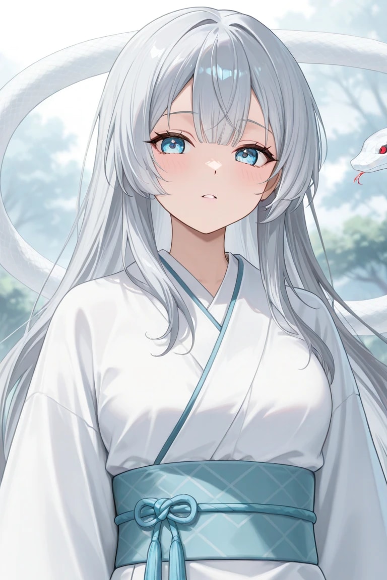 白ヘビの御神体 | の人気AIイラスト・グラビア
