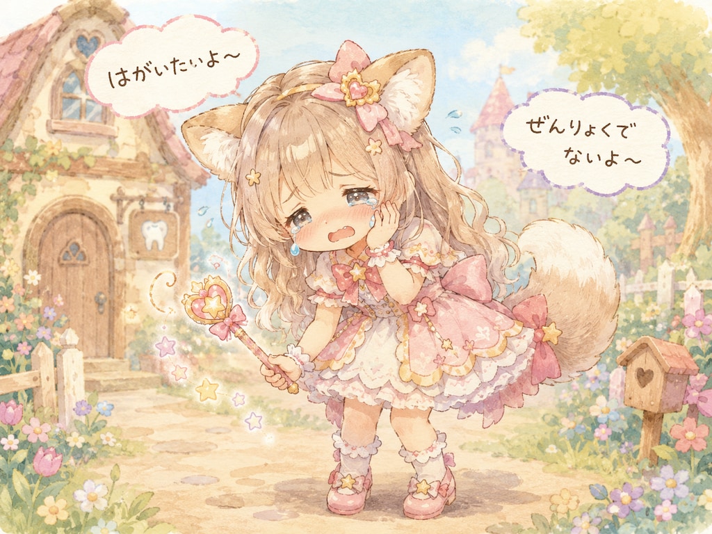 きょうはあんまりちょうしがでないの