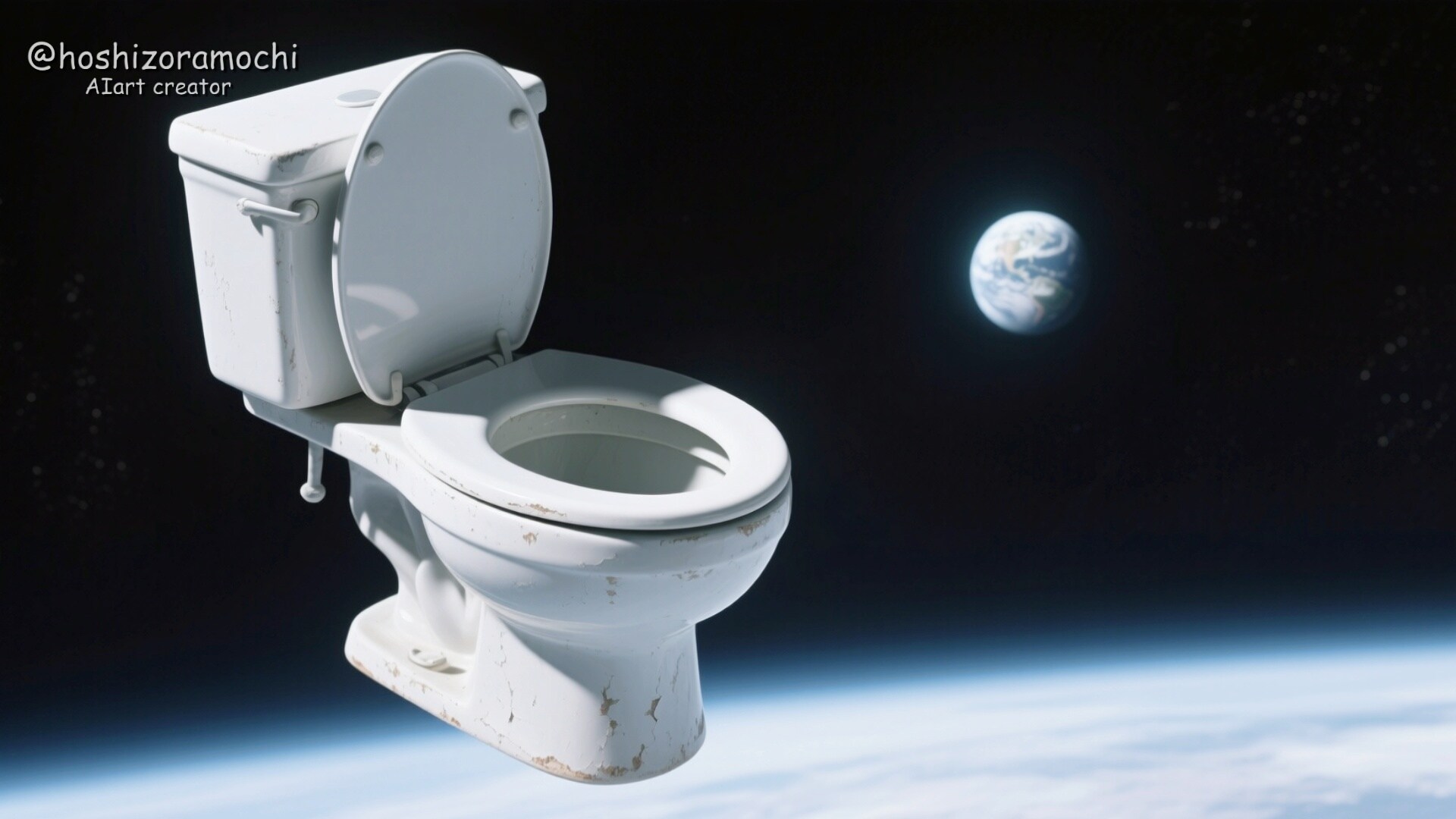 🚀白き孤独の陶器が浮かぶ終焉