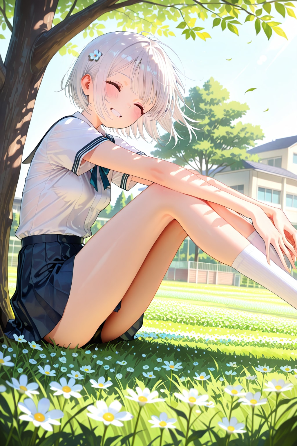 君も抜け出してきたのかな？