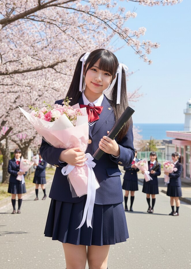 黒ツイさん。桜