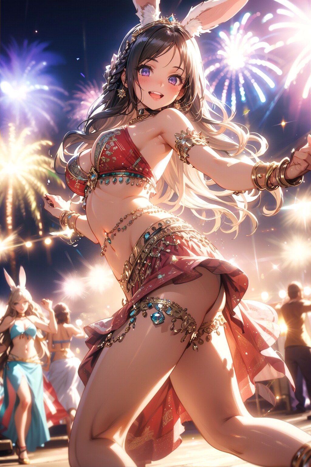 はべはベリーダンスを踊ってみた。