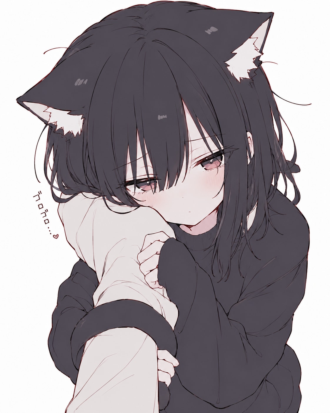 愛重めの猫ちゃん