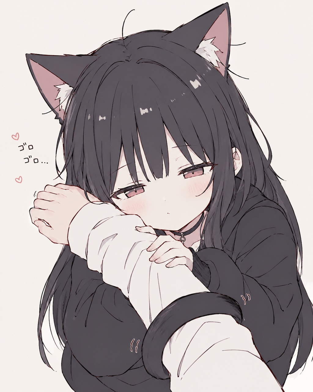 愛重めの猫ちゃん