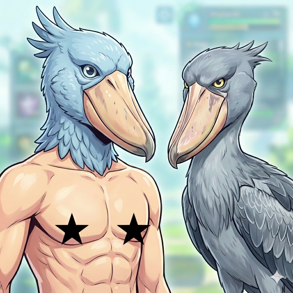ハシビロコウ
