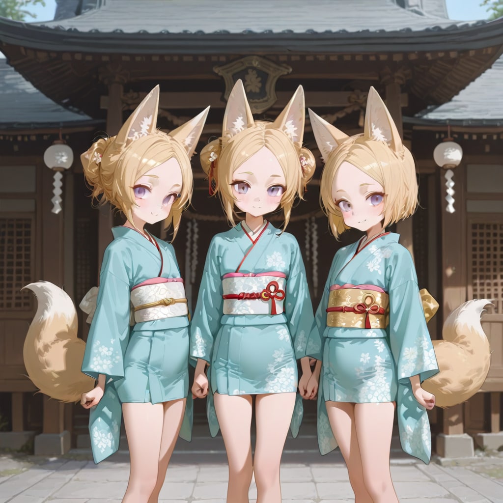 三つ子ちゃん♡