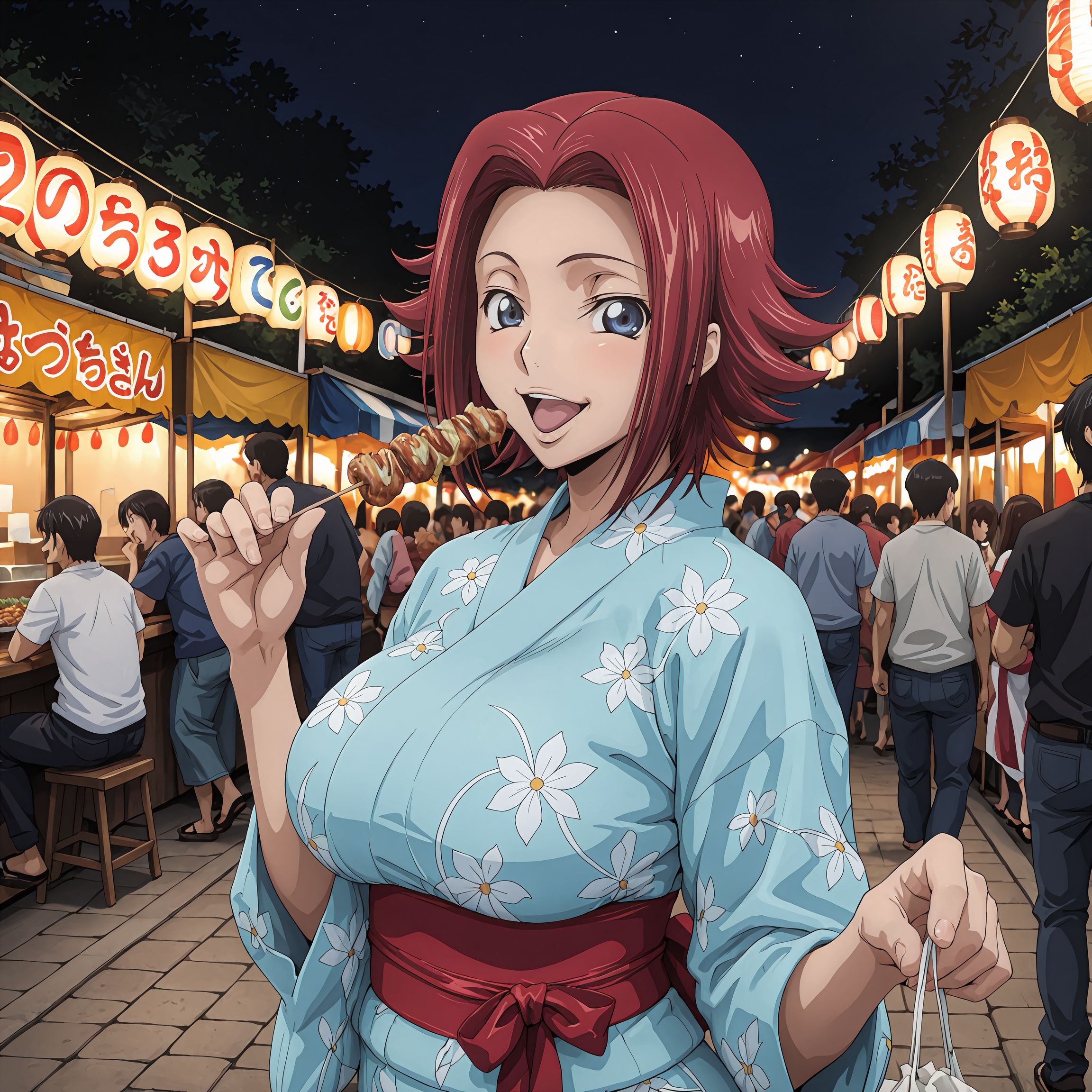 夜店デート( ´∀｀)σ)∀`) | の人気AIイラスト・グラビア