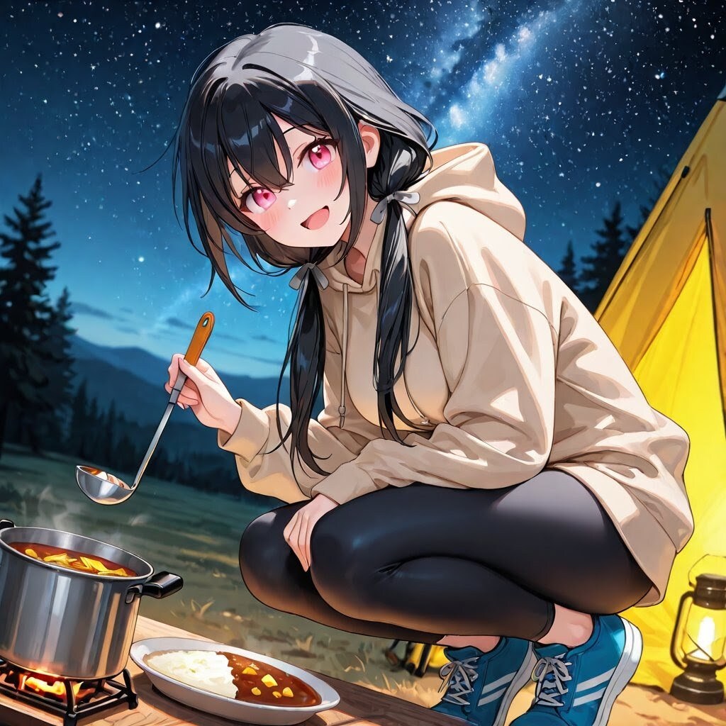 ソロキャン女子