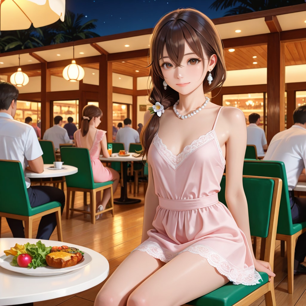 歩美 南国のリゾートで休暇中 (6)