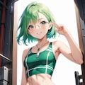 おかっぱさん(EMERALD使用) 4枚目