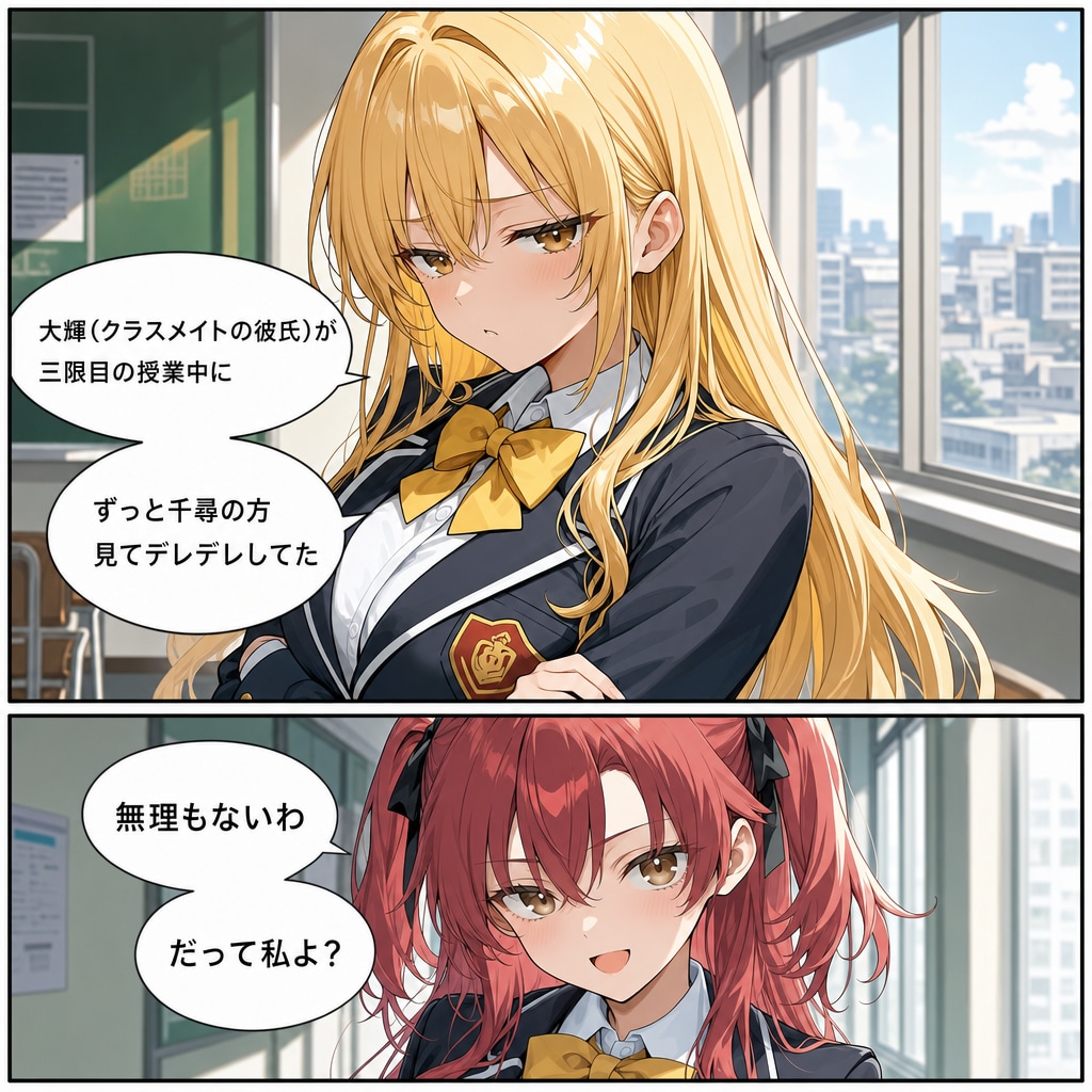 万里奈と千尋は幼稚園のころからの仲