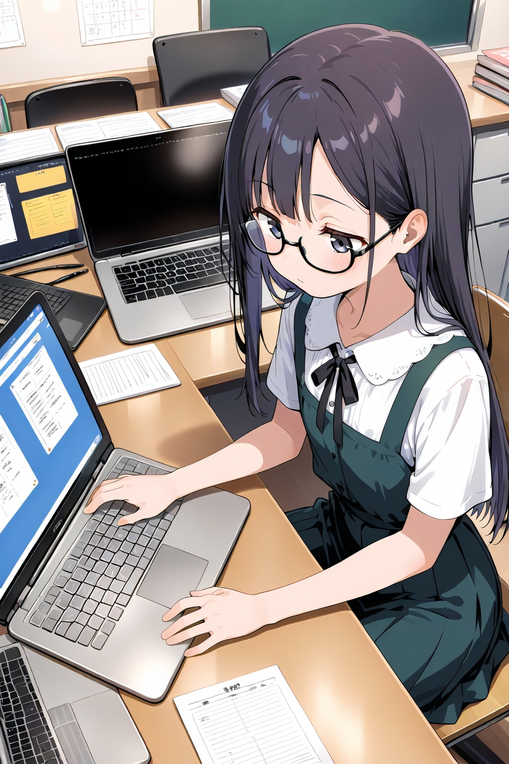 今日の眼鏡っ娘　7/9