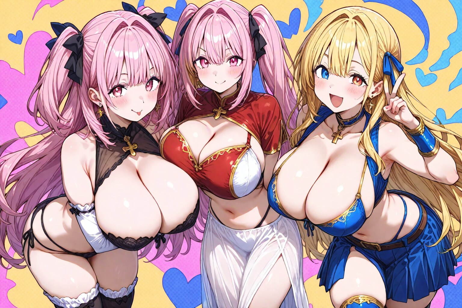 今話題のアニメヒロイン大集合。