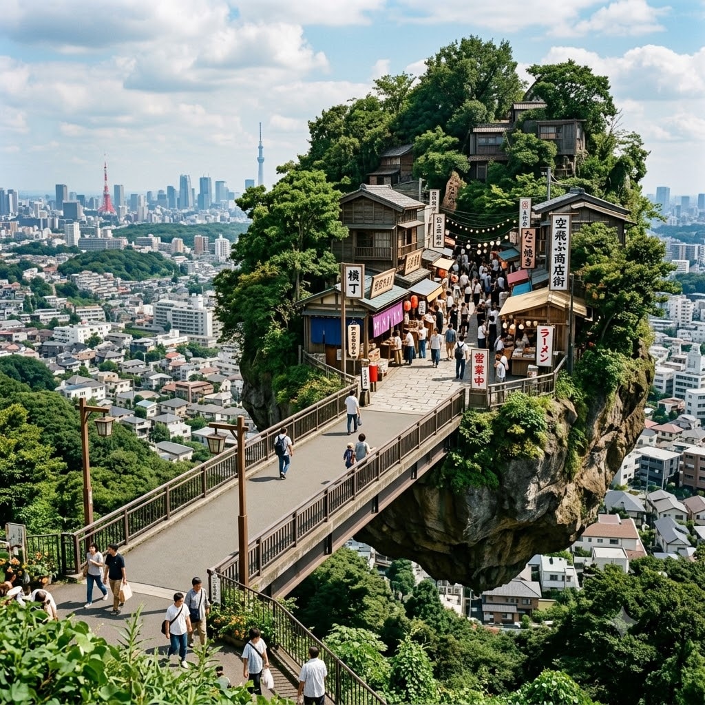 飛空石商店街