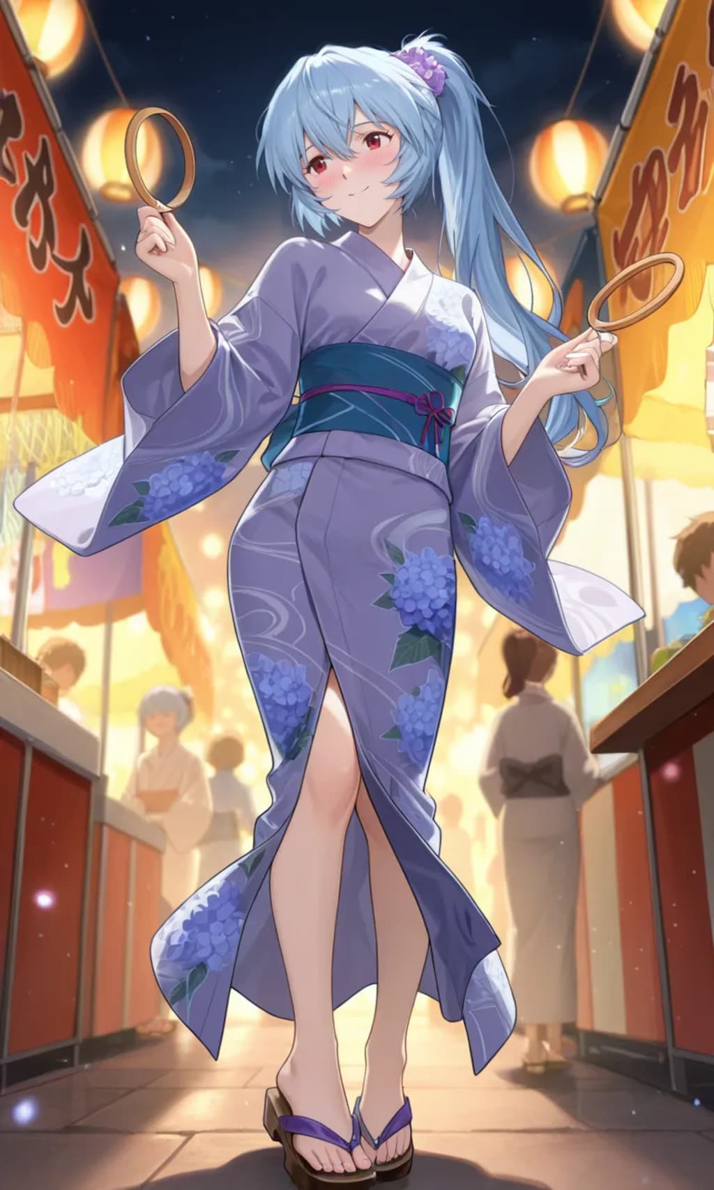 綾波さん　七夕祭り