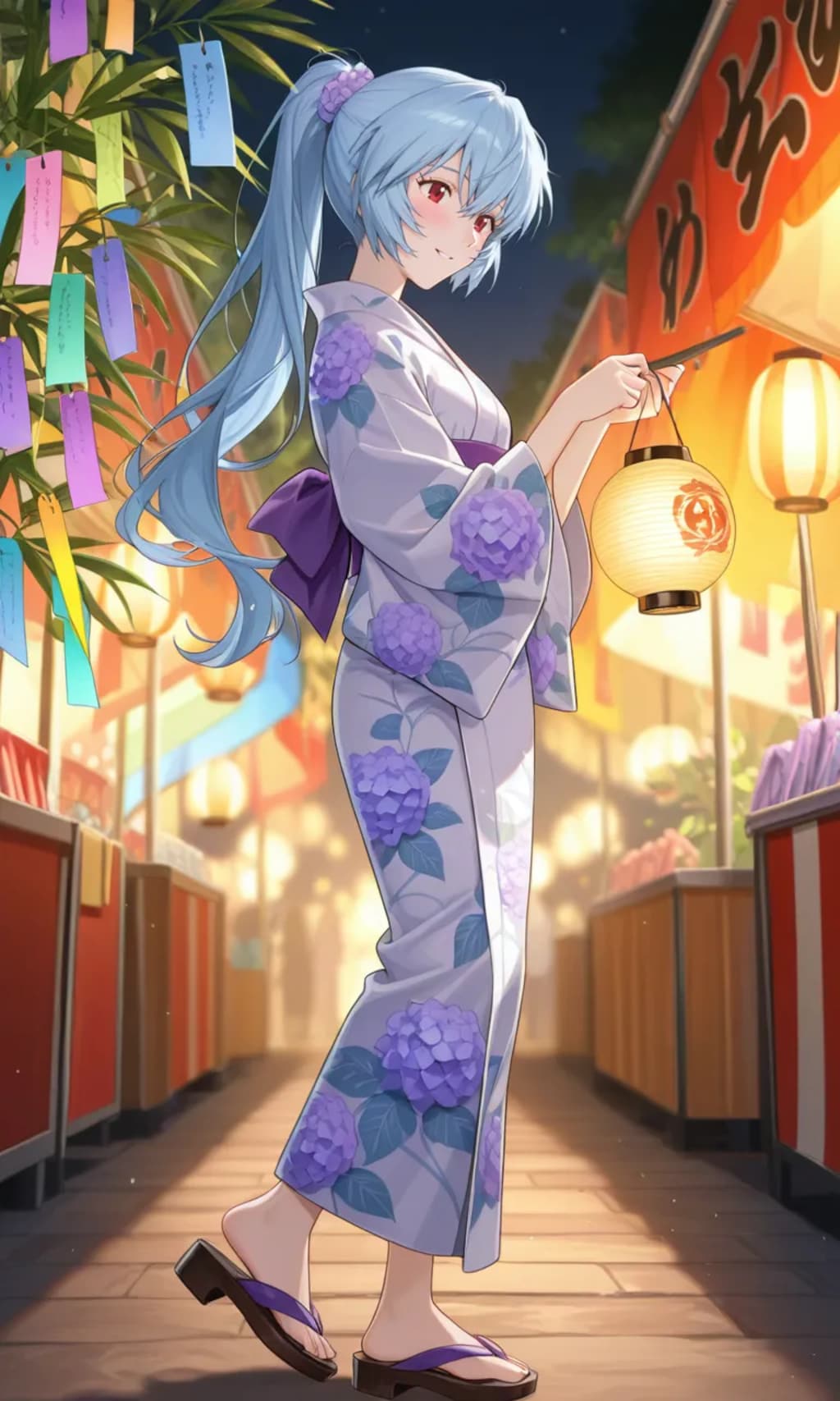綾波さん　七夕祭り