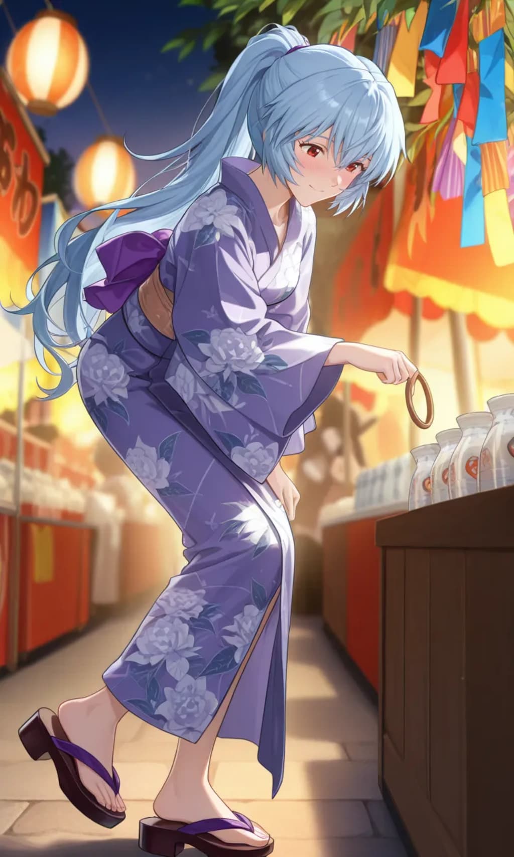 綾波さん　七夕祭り