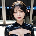ラテックスレオタードLora 12枚目