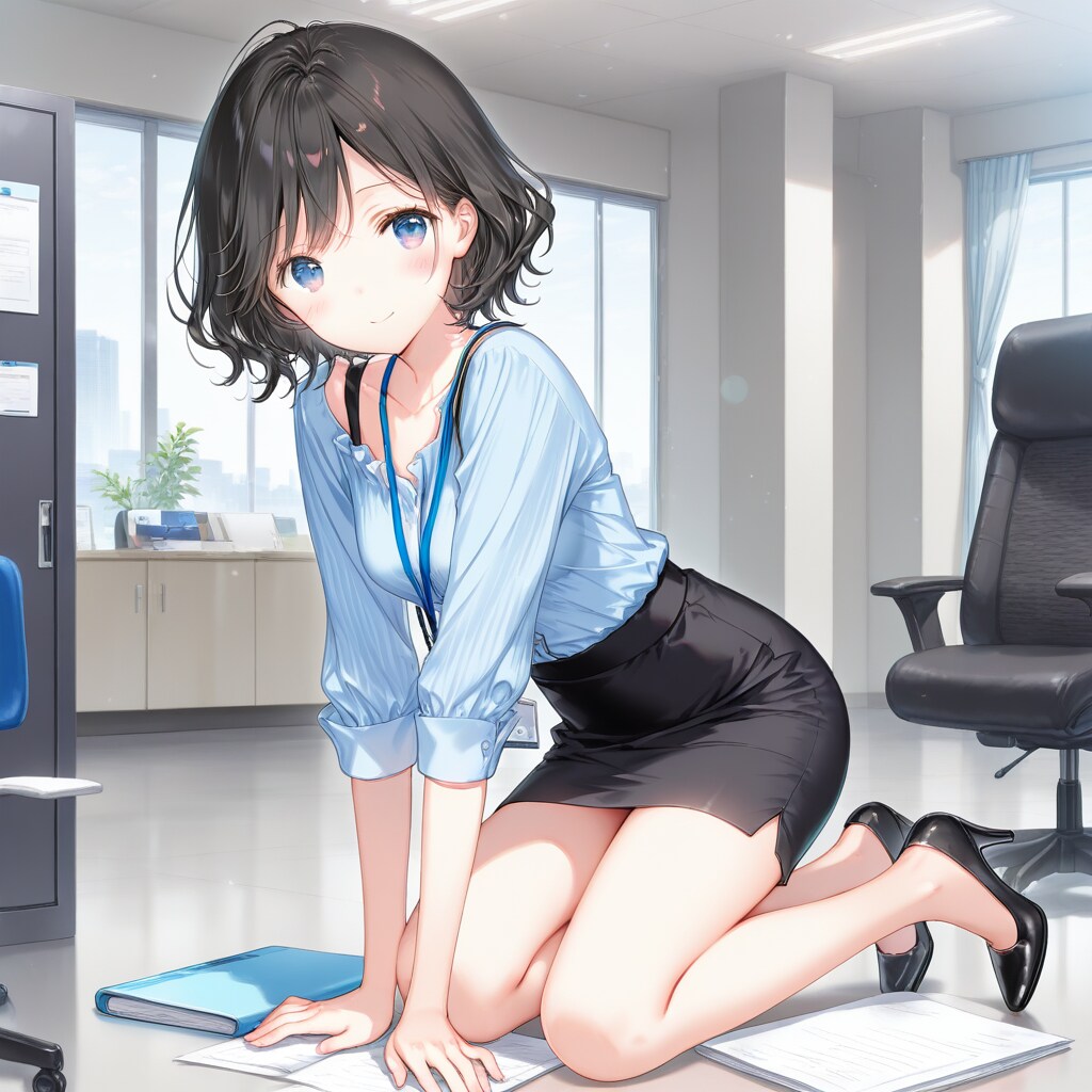 OLふーかさん。