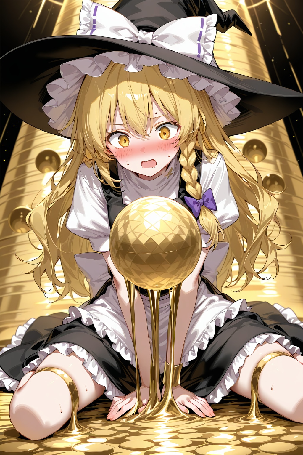 霧雨魔理沙と金の玉