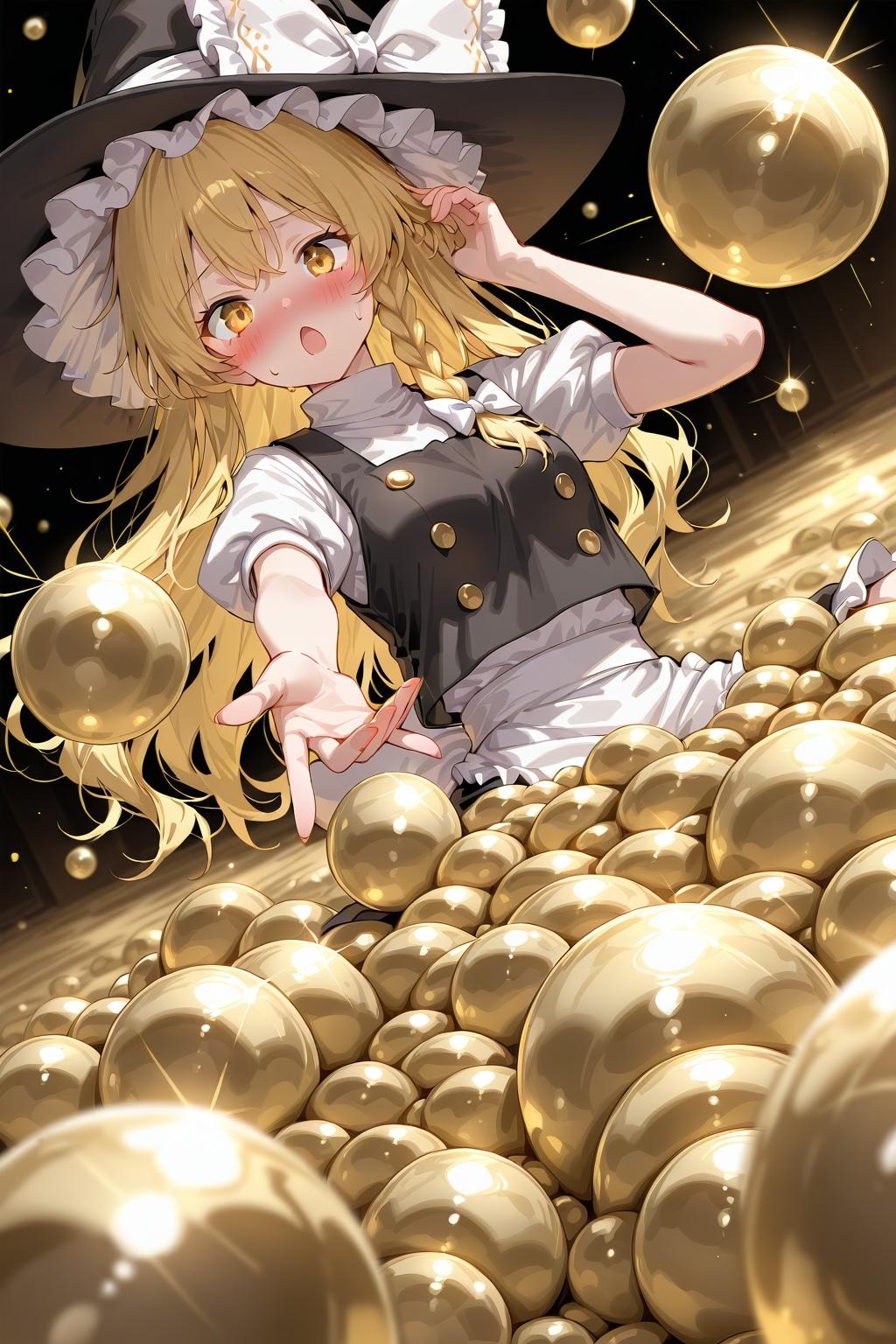 霧雨魔理沙と金の玉