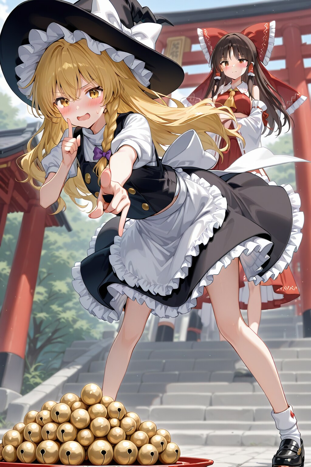 霧雨魔理沙と金の玉