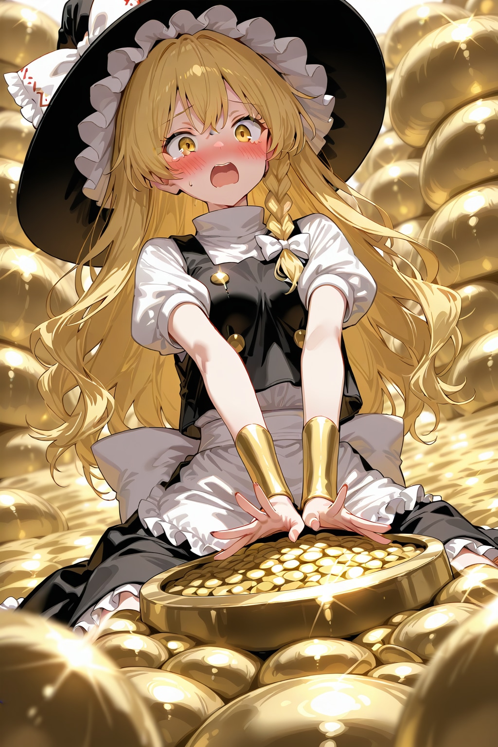 霧雨魔理沙と金の玉