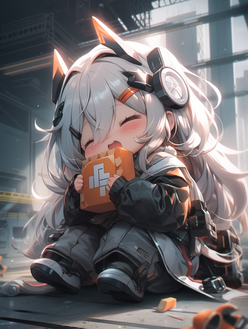 おチビポートレート風