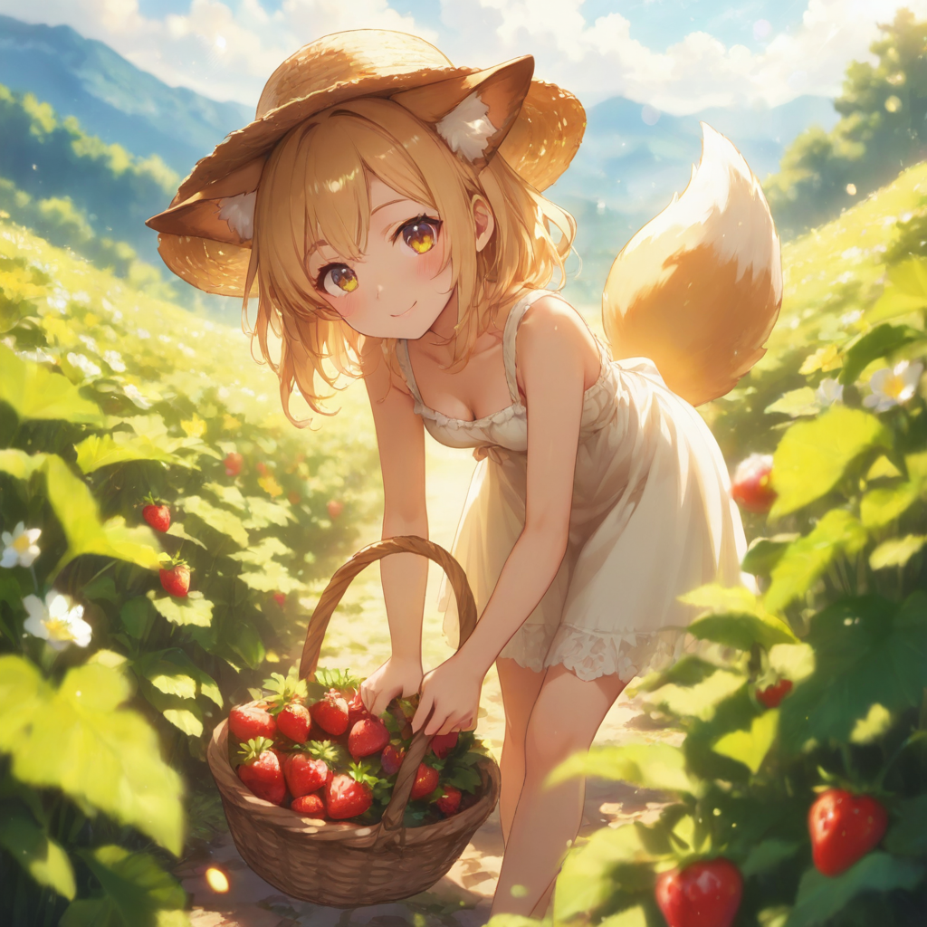 いちご狩り