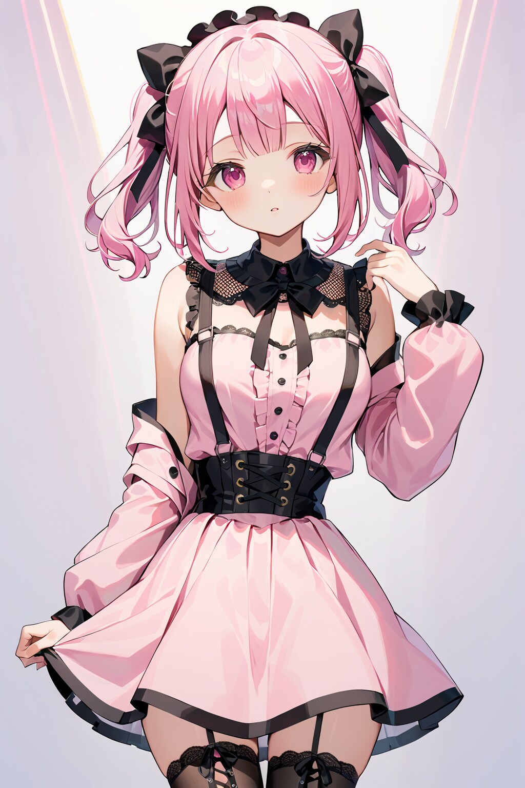 地雷系女子💣 | の人気AIイラスト・グラビア