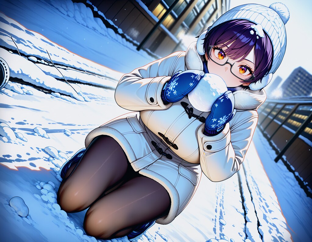 む～… 反撃っ！