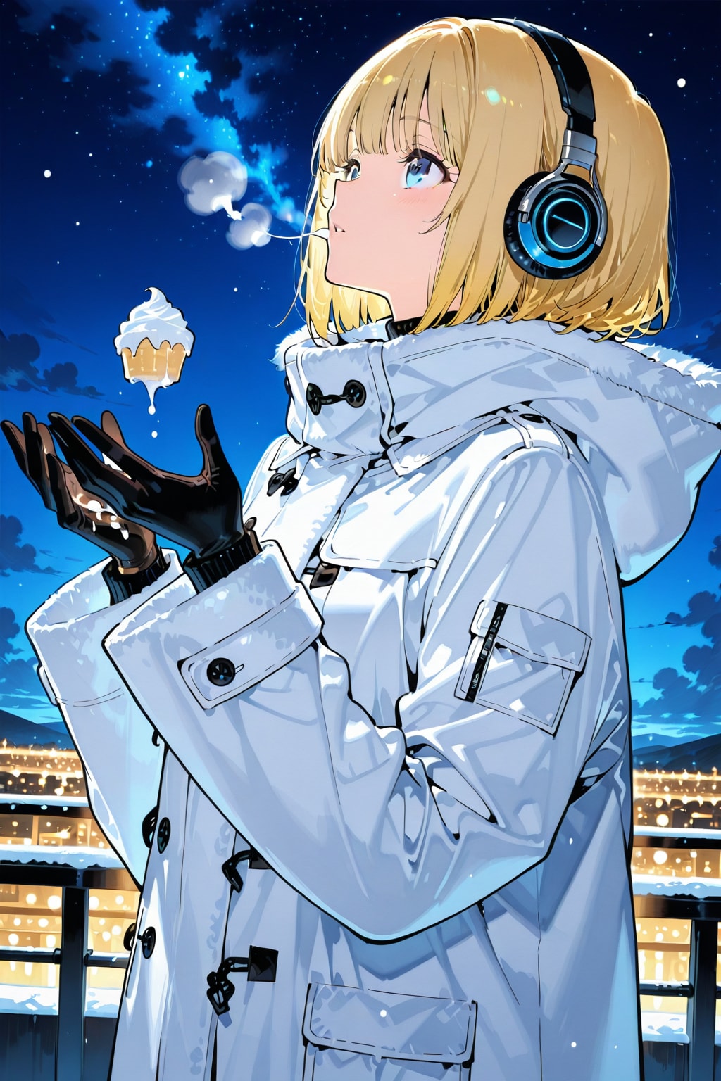 あれ？空から何故アイスクリーム？ | の人気AIイラスト・グラビア