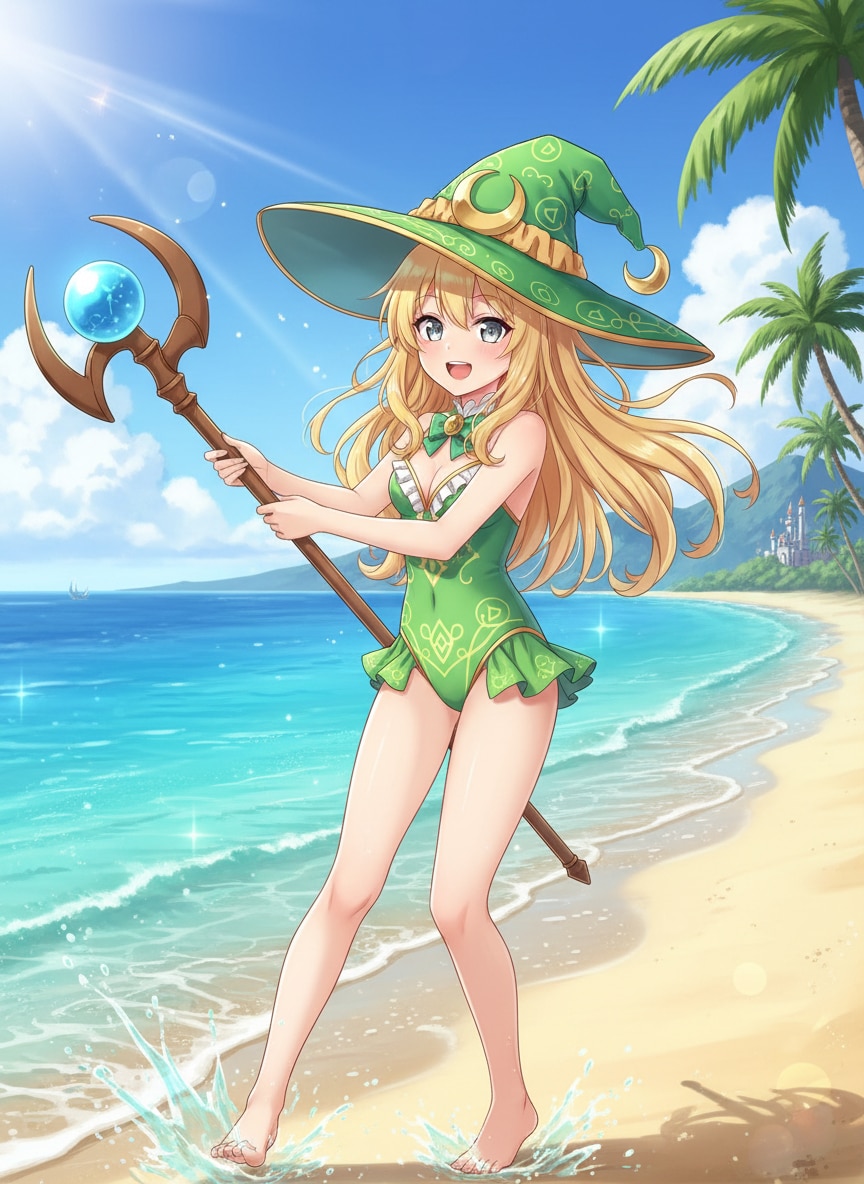 水着の魔女