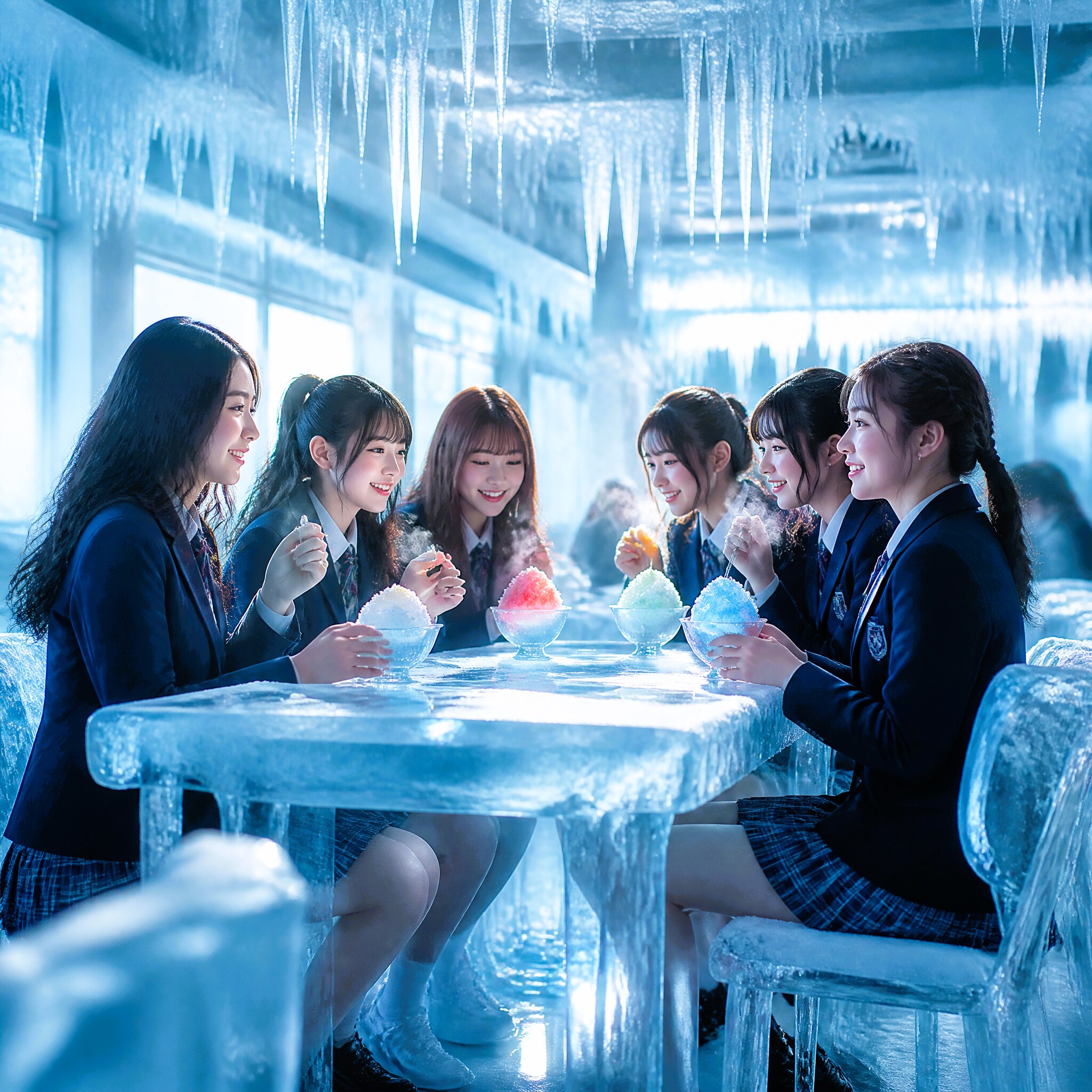氷立高校食堂