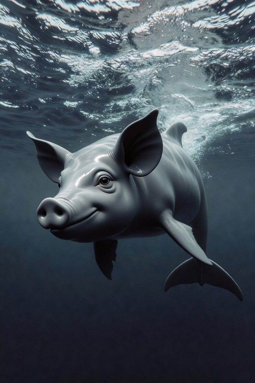 豚🐖×イルカ🐬 | の人気AIイラスト・グラビア
