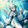 水底ガール（オリジナル） 4枚目