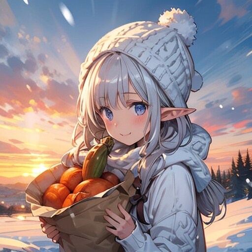 冬の買い出し