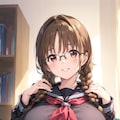 未来の委員長ちゃんは巨乳か否か？ 2枚目