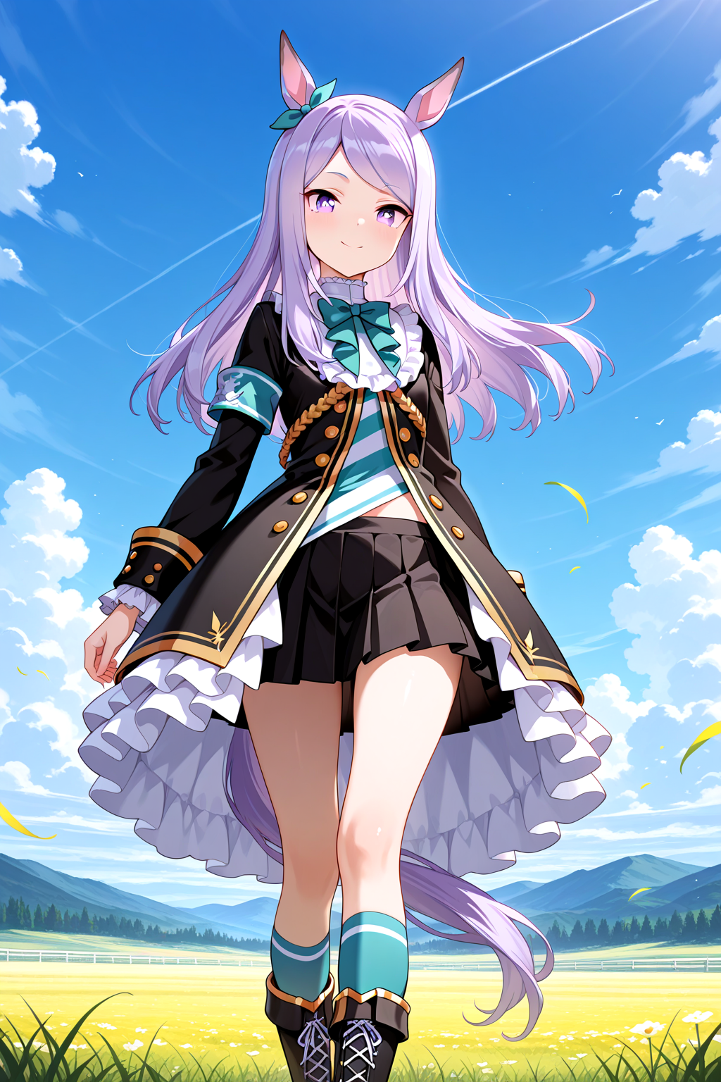 勝負服のウマ娘