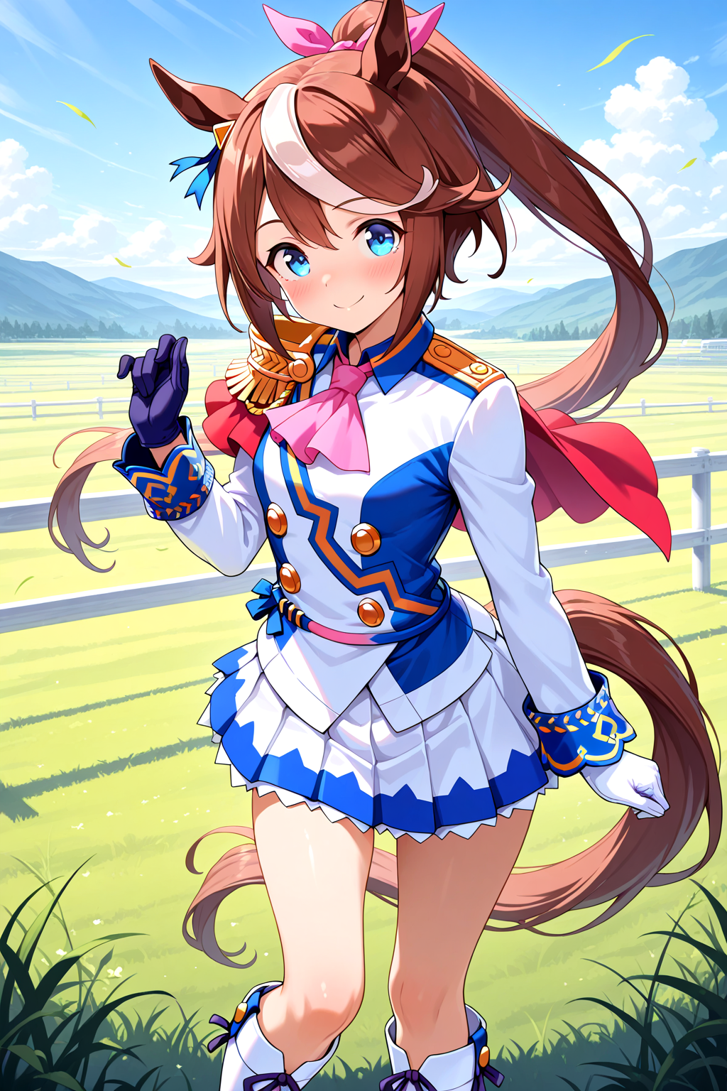 勝負服のウマ娘