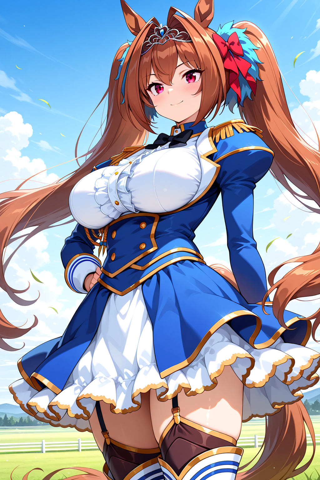 勝負服のウマ娘