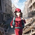 ふわ子in終末世界8 3枚目