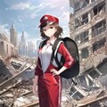 ふわ子in終末世界8 2枚目