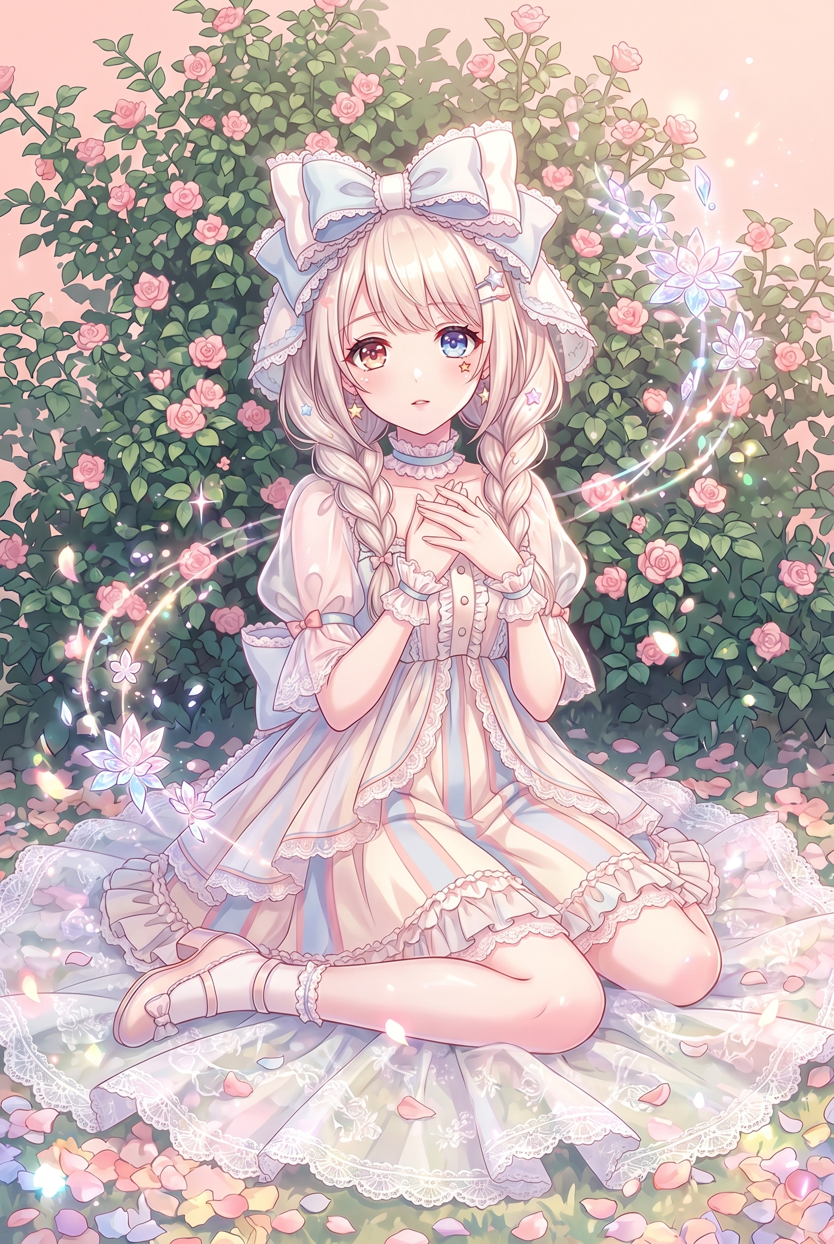 薔薇陰の星彩